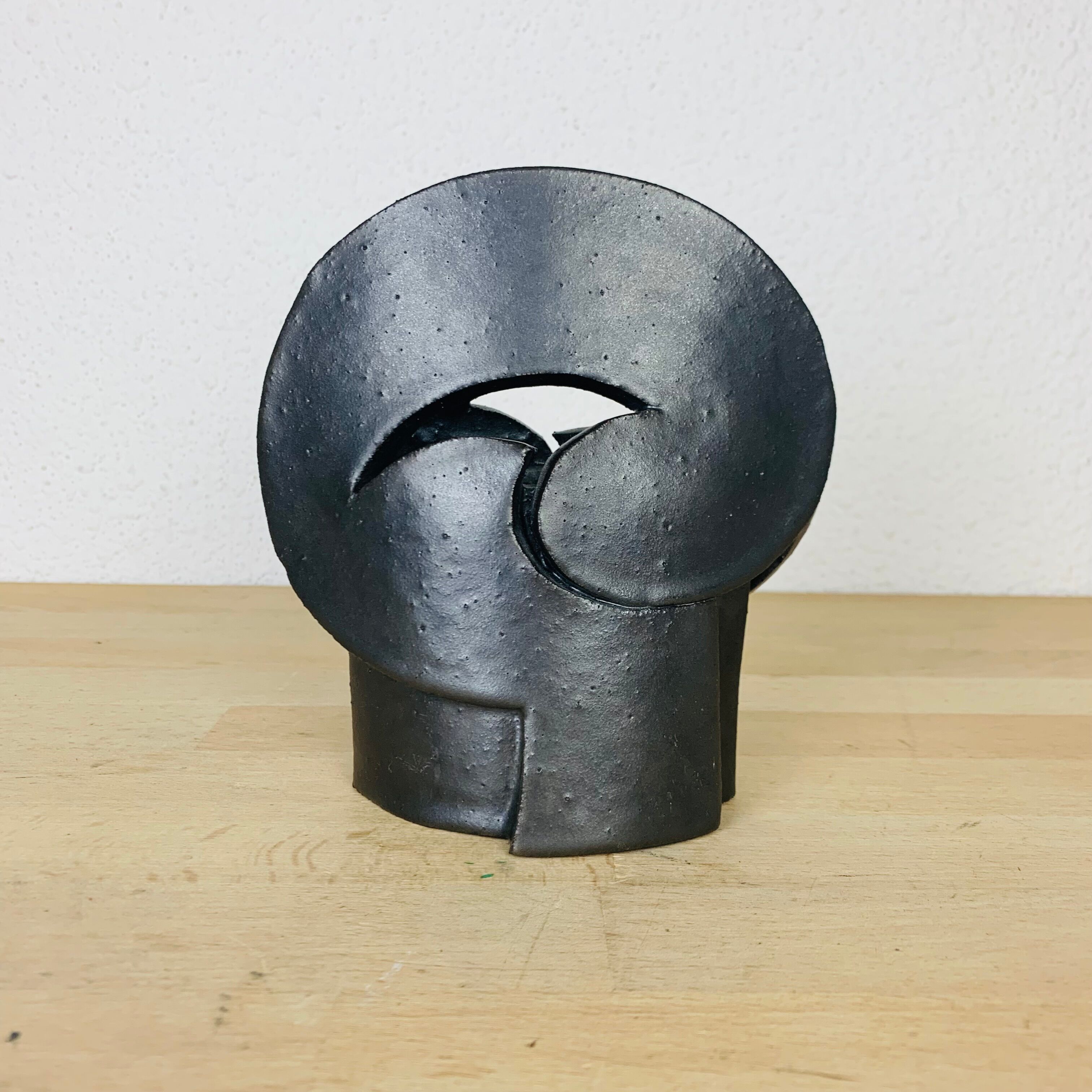 Abstract sculptural vase 50s