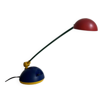 Lampe articulée de bureau colorée esprit “memphis style” design made in holland