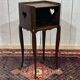 19th-century bedside table in cherry wood