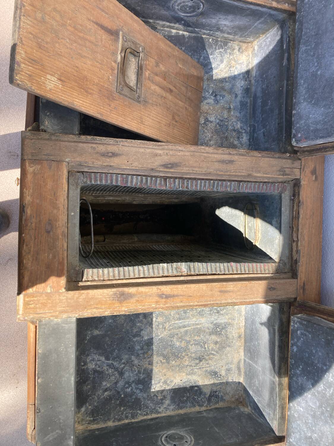 Old icebox from the 1920s