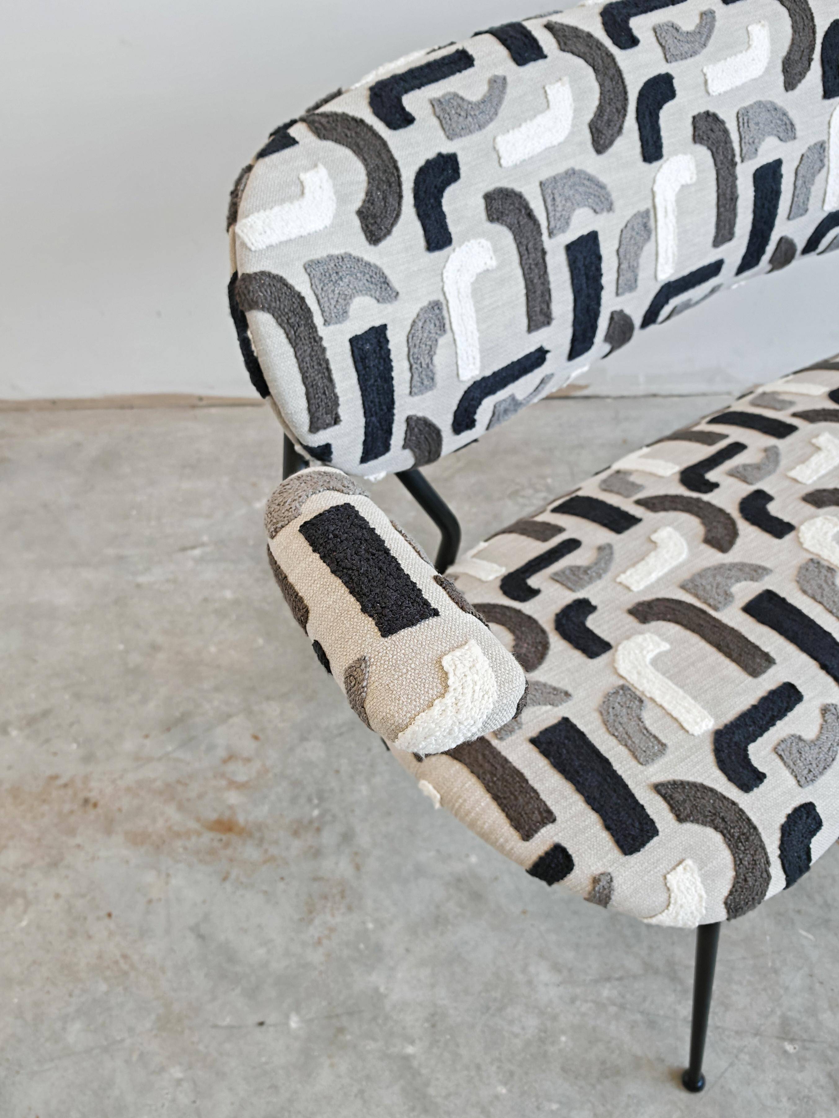 Mid-Century 2-Seater Canapé by Gastone Rinaldi for RIMA 1954
