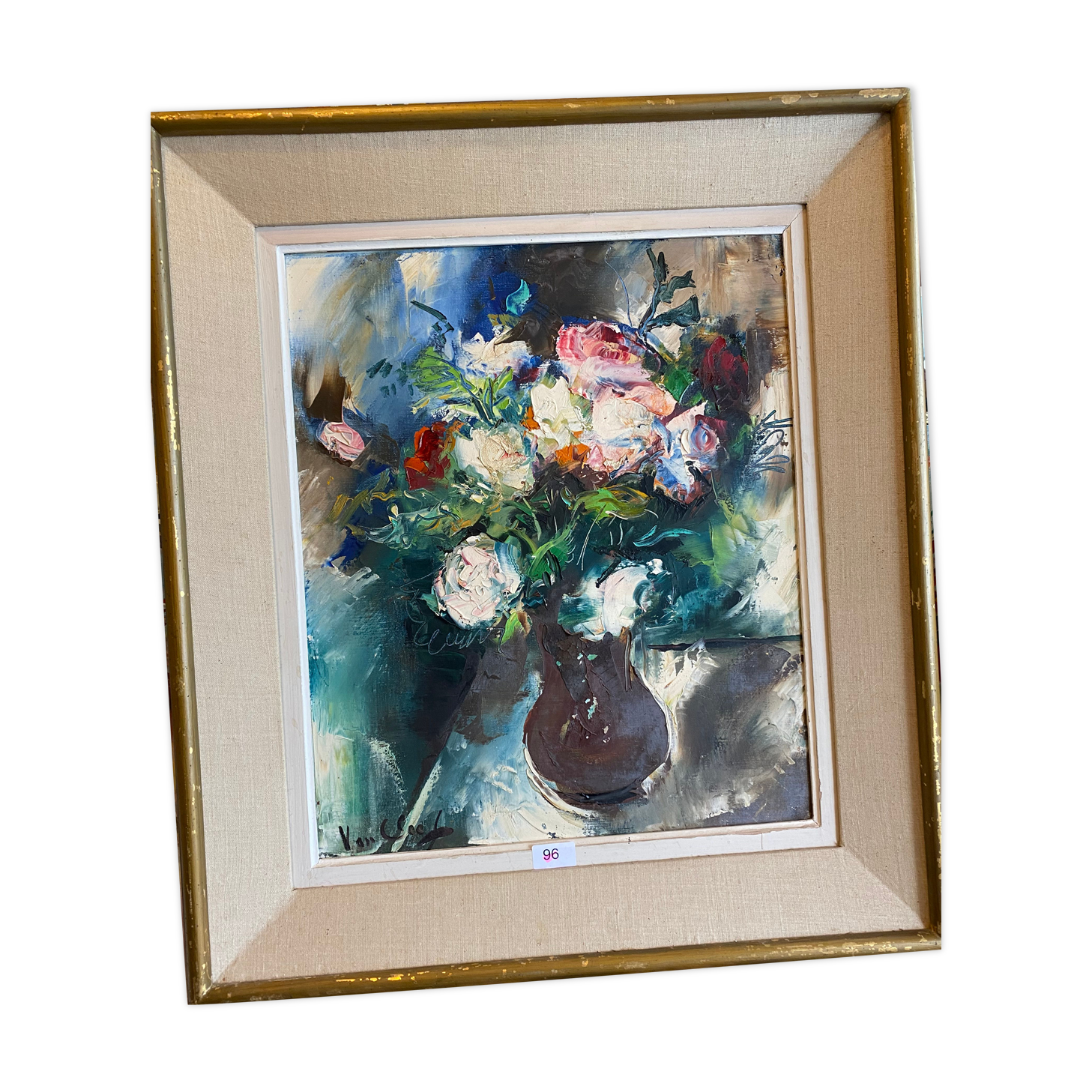 Peinture fleurs Robert van Cleef