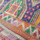 Vintage Turkish kilim, handwoven, 186x227 cm.