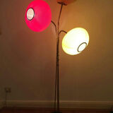 Lampadaire lampe 3 lampions articulés années 50/60 vintage