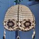 Vintage suspension - made crochet-70s