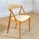 Set of four oak dining chairs by Kai Kristensen (Model 31)
