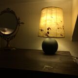 Lamp Vintage silk and twigs
