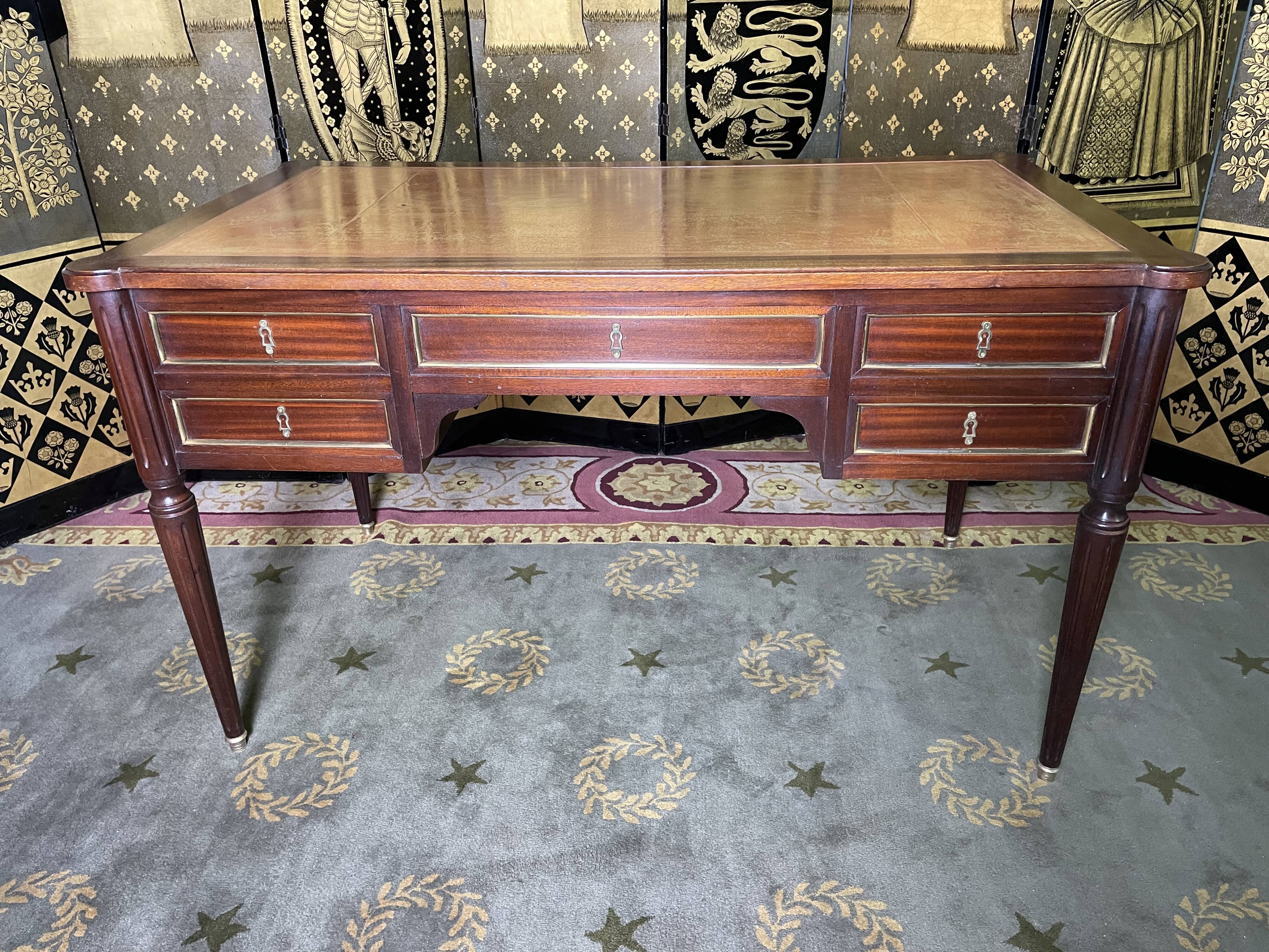 Restored Mahogany louis XVI style office