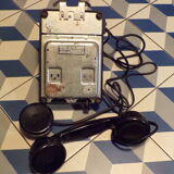 Vintage Ericsson dial phone in bakelite