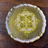 Venetian tray in gilded wood