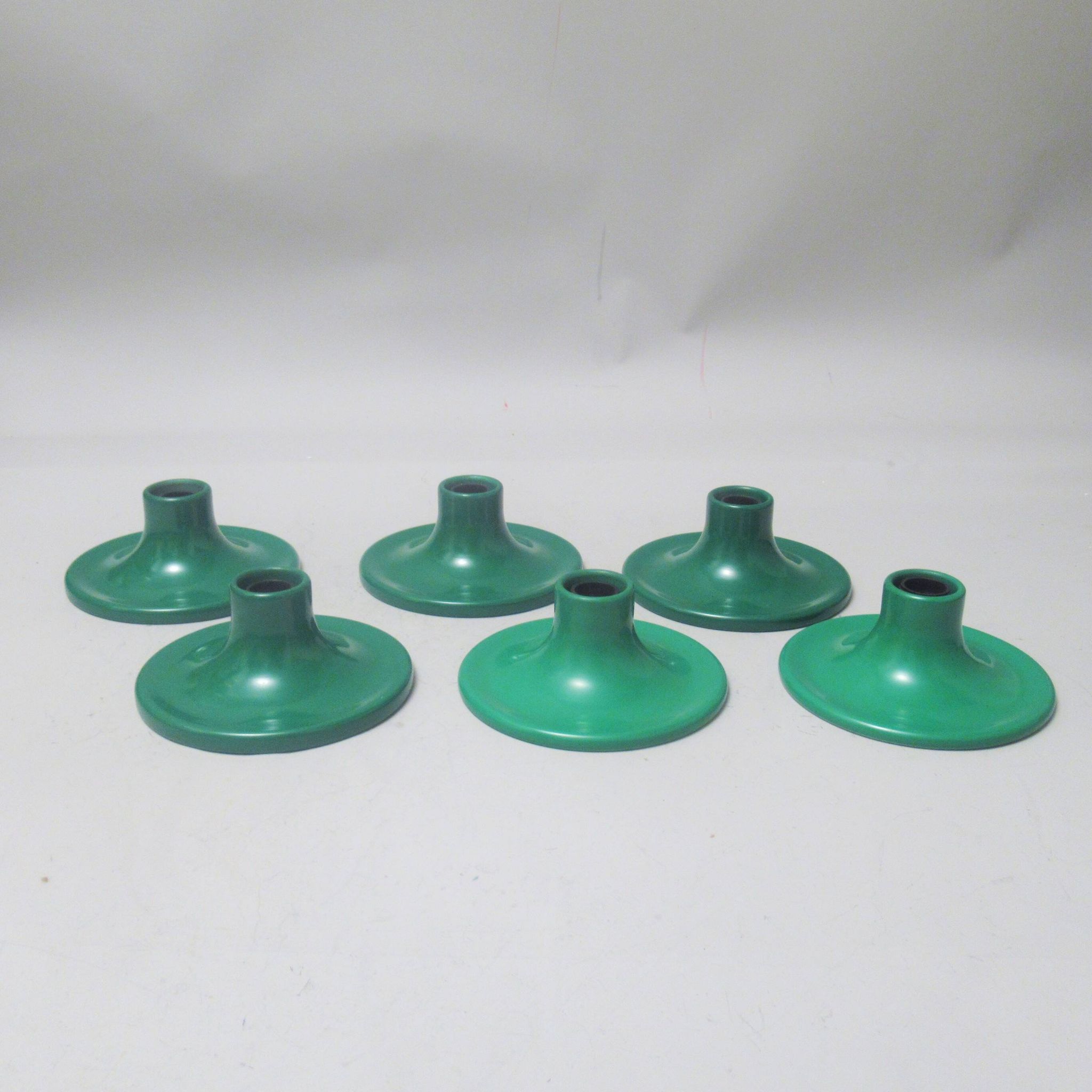 Green metal Teti wall light, 1970s