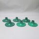 Green metal Teti wall light from the 1970s.