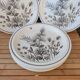 Assiettes Pinewood Grindley Angleterre années 70