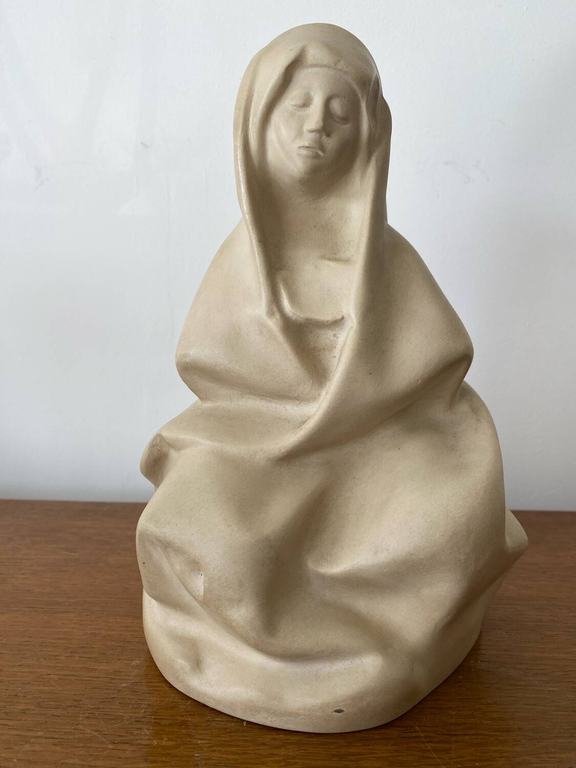 Statuette Vierge de Moissac Repro Musée du Louvre Pierre Dure
