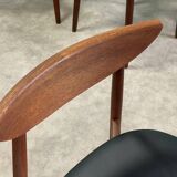 6 Danish chairs by Harry Ostergaard