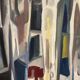 Huile sur toile suédoise – “Allée abstraite” par Kurt Persson