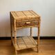 Meuble rotin vintage