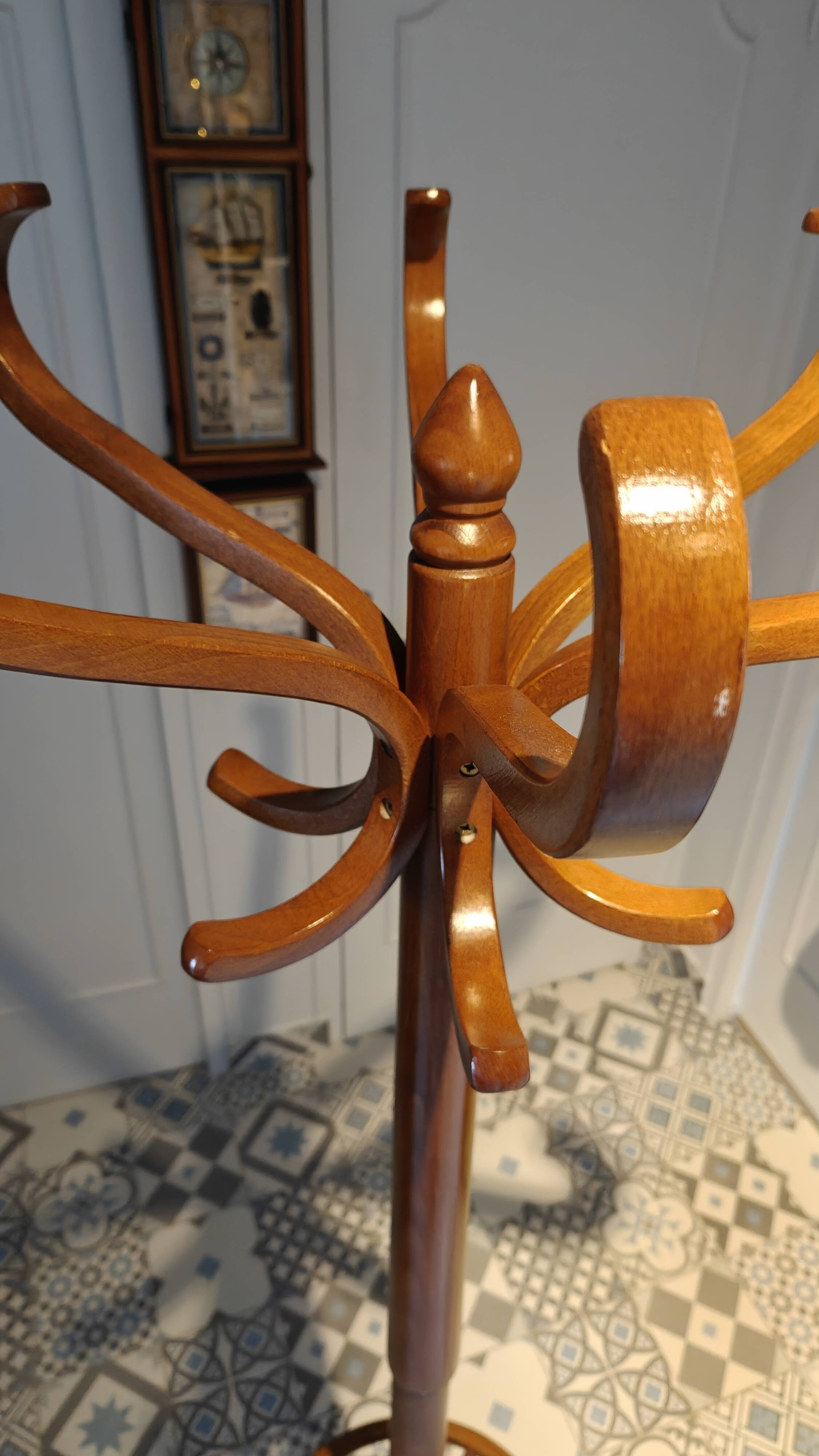 Beaumann porte manteau perroquet