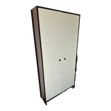 Vintage 70' wardrobe in chocolate / ecru colors