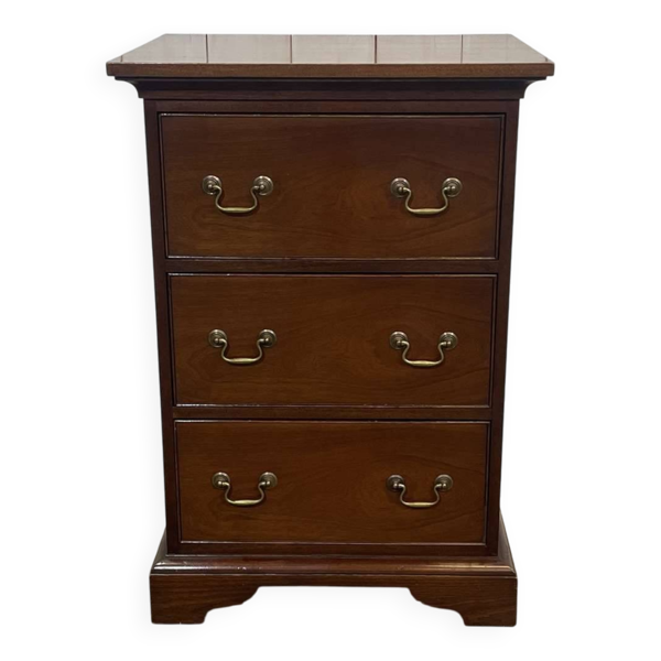 Chiffonnier anglais en acajou des années 1950