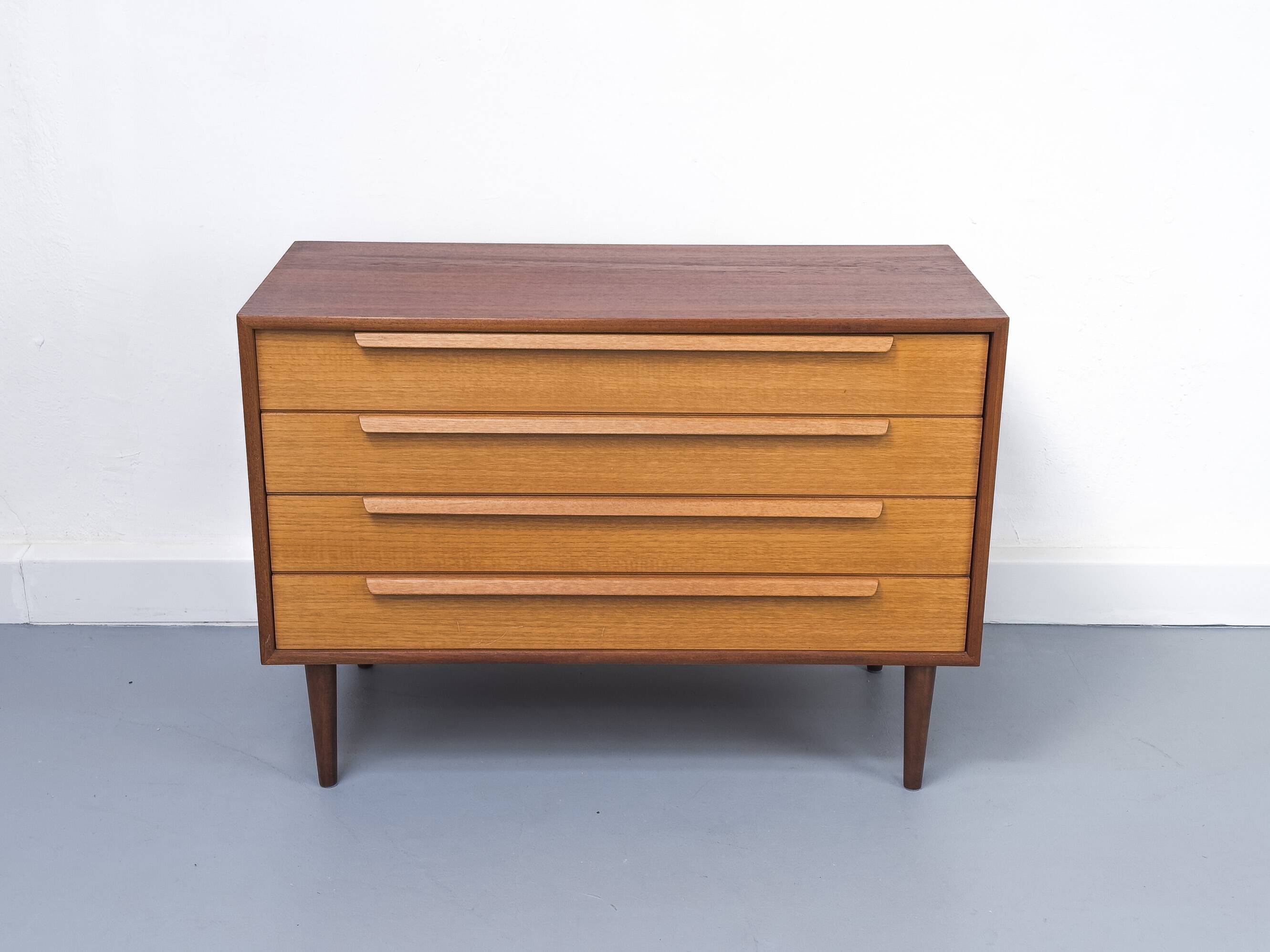Mid-Century Teak Chest of Drawers from WK Möbel, 1960s