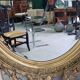 19th century gilt medallion mirror