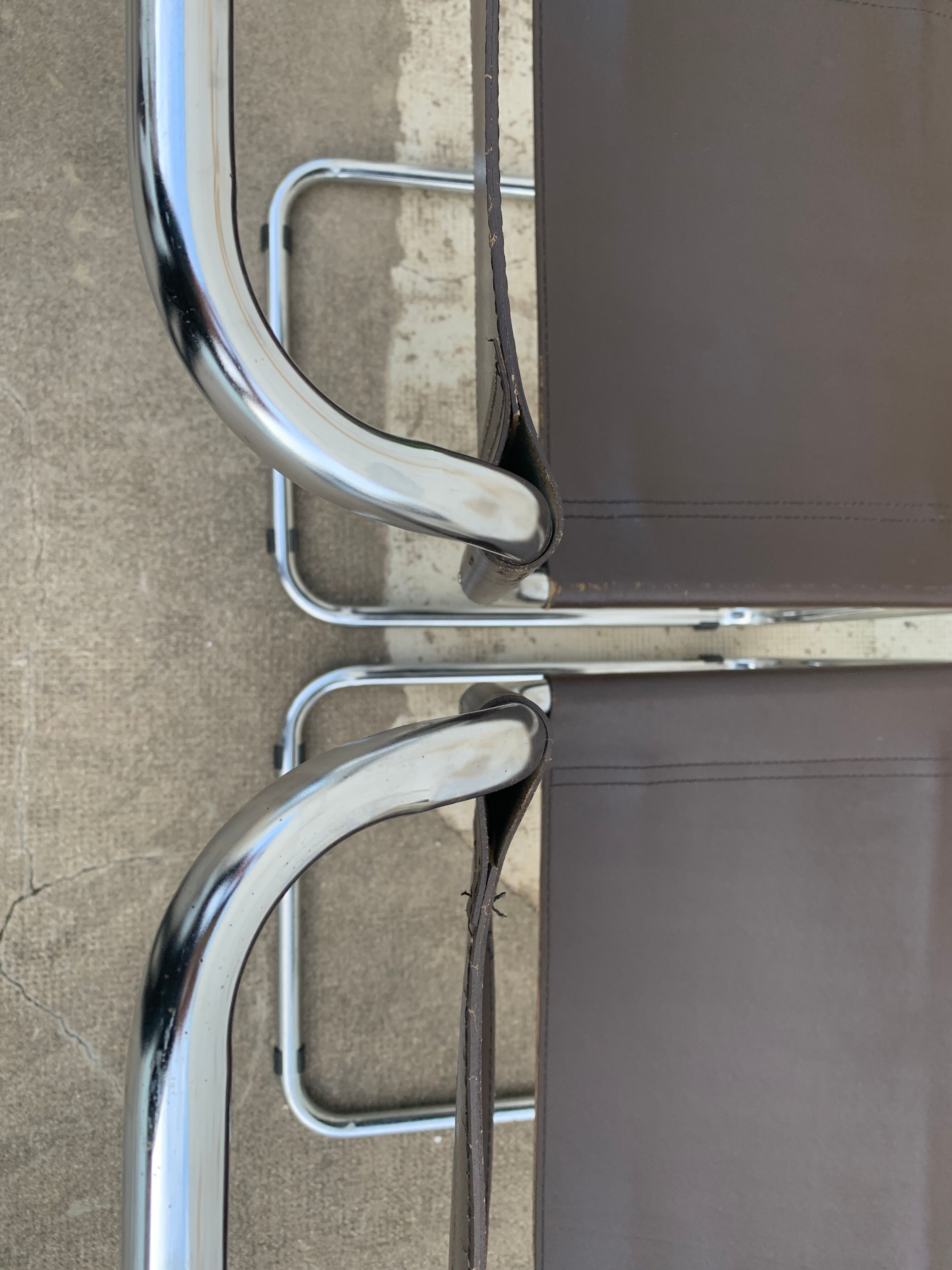 Pair of chairs B33 by Marcel Breuer