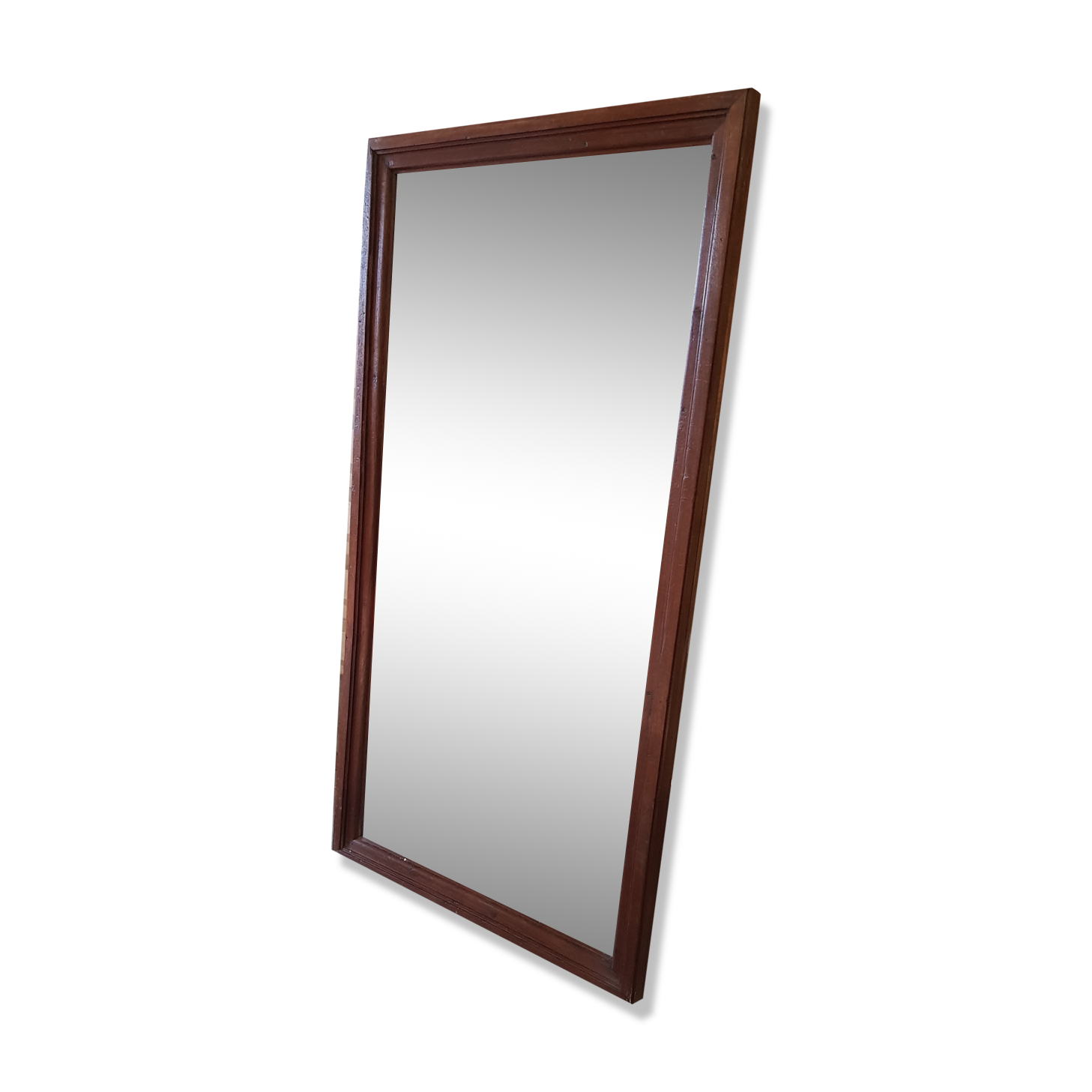 Miroir en teck birman - 156x83cm