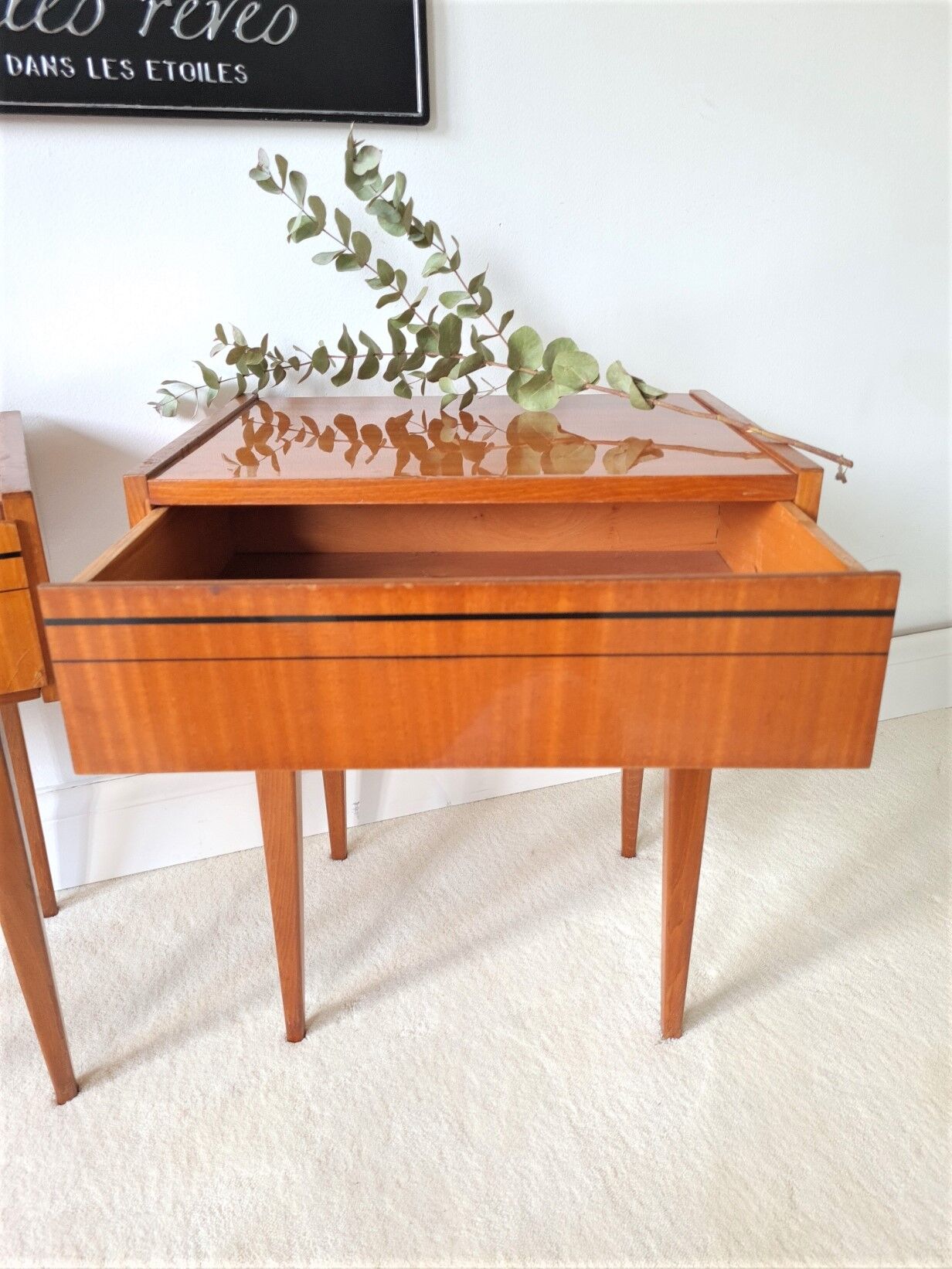 Pair of scandinavian bedside tables