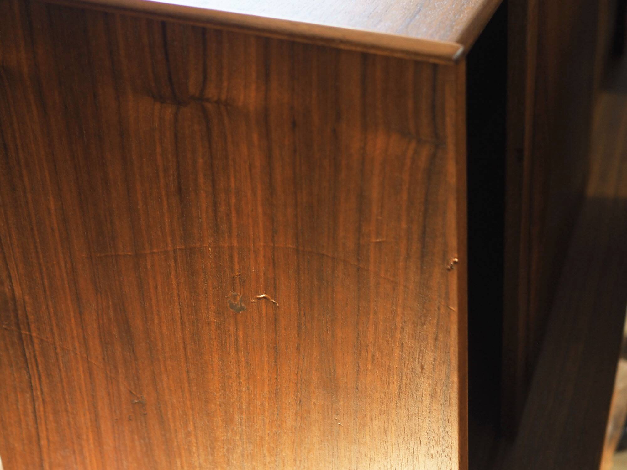 Teak highboard, Danish design, 1970s, production: Denmark