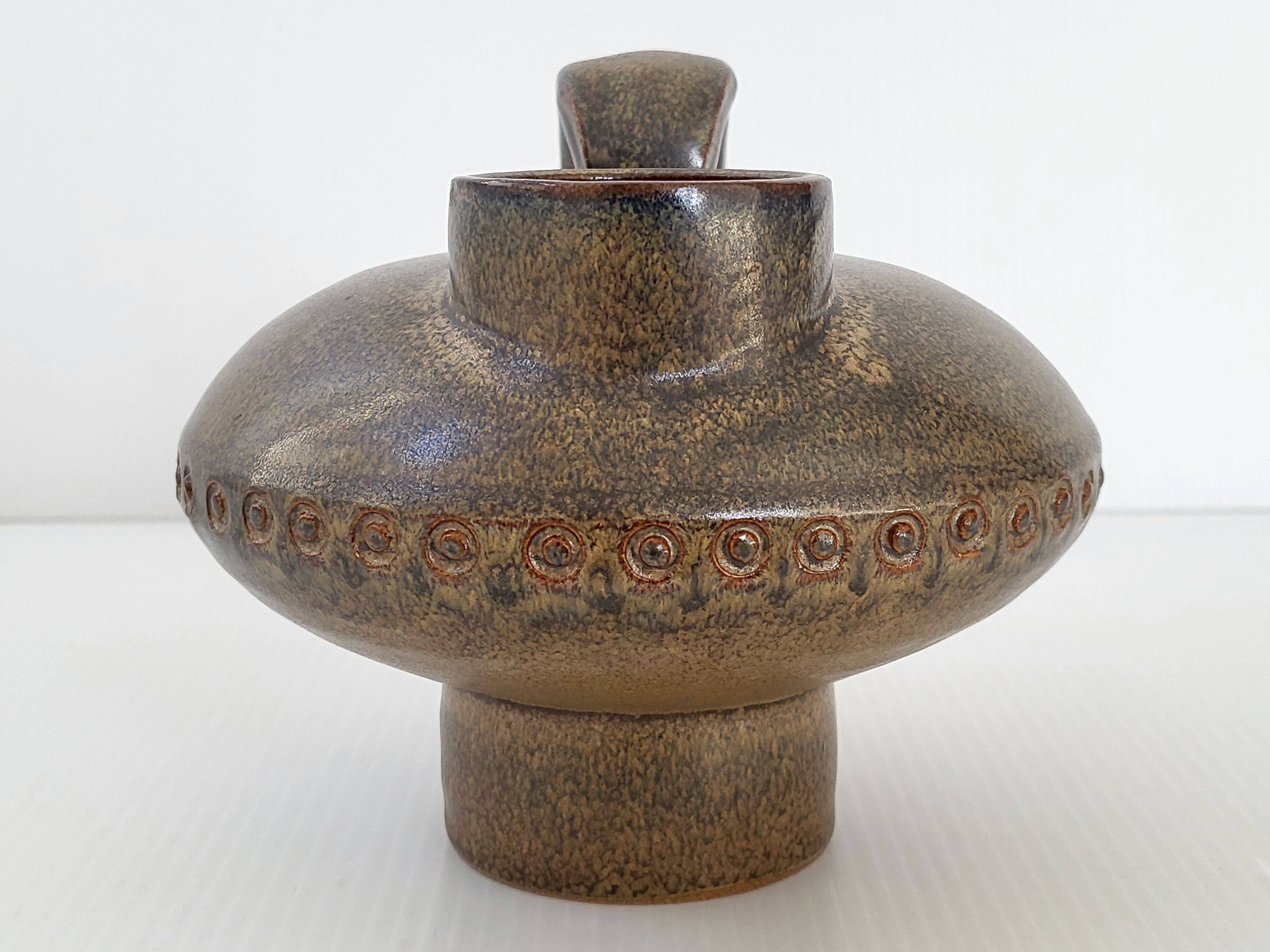 Arts-Ceram candle holder vintage 1960