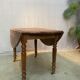 Table ronde en chêne