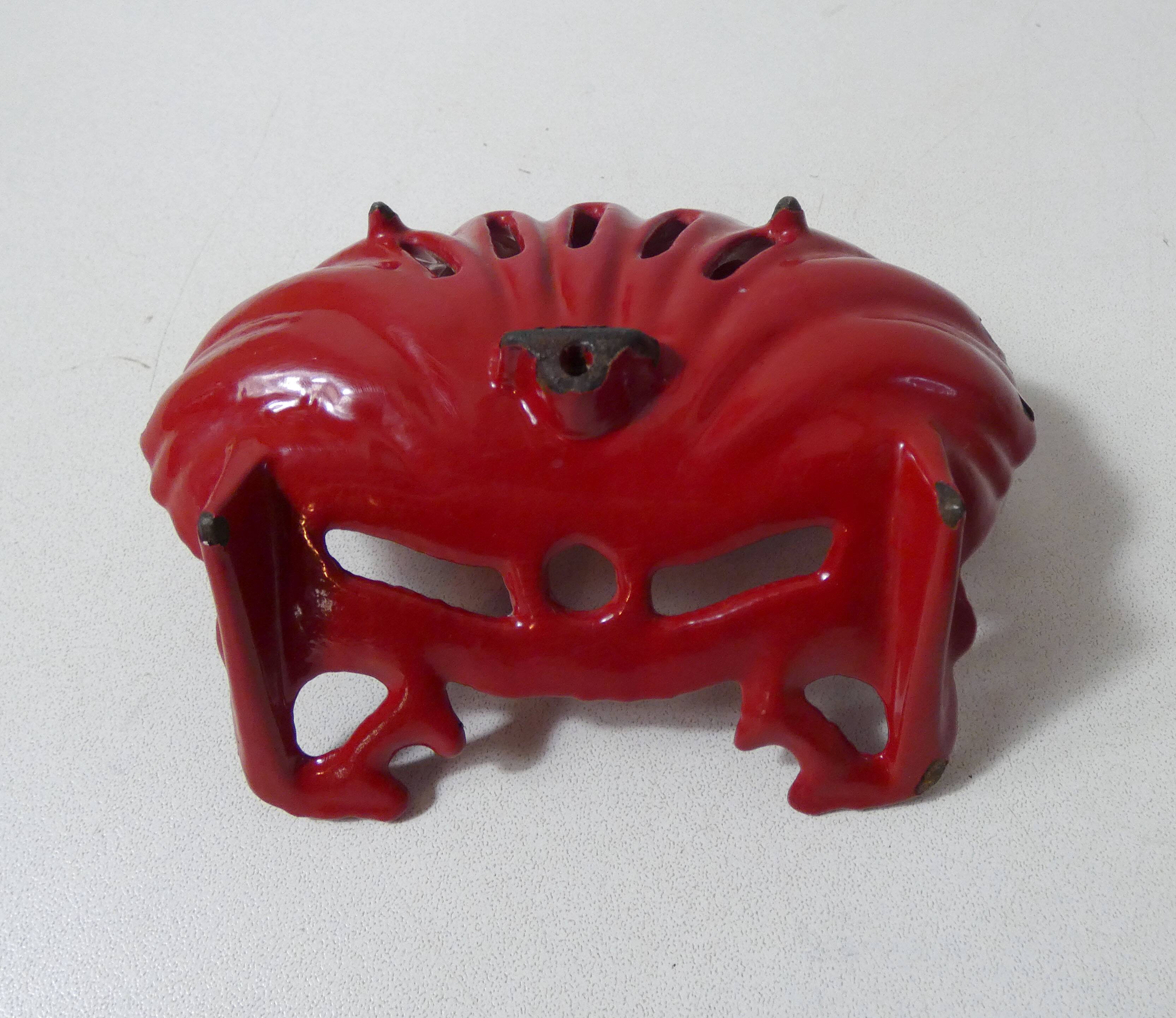 Old cast iron soap dish