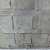 Antique low door decorative wall panel in solid oak