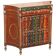 Buffet bibliothèque vintage style Victorien avec tiroirs doubles