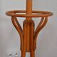 Bentwood parrot coat rack