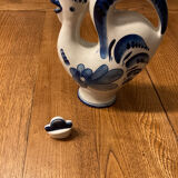 Vintage ceramic rooster pitcher