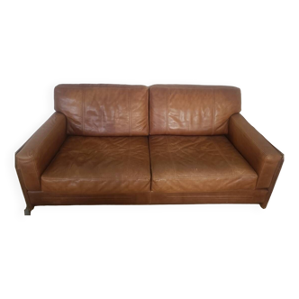 Leather sofa Marco Milisich for Baxter Acton