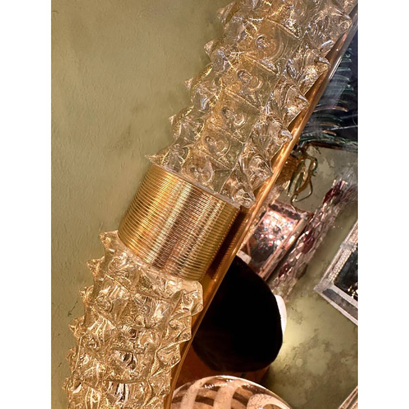 "Rostrato"  Glass Wall Mirror