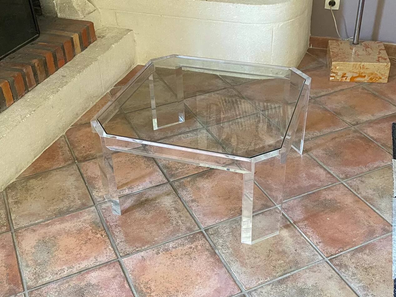 Athena coffee table by david lange. 1970. 70x70.