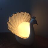 Ceramic peacock lamp 70