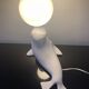 Lampe Otarie vintage en céramique de Delfts années 60
