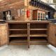 Early 20th-century oak workshop furniture