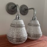 Pair of vintage wall lights