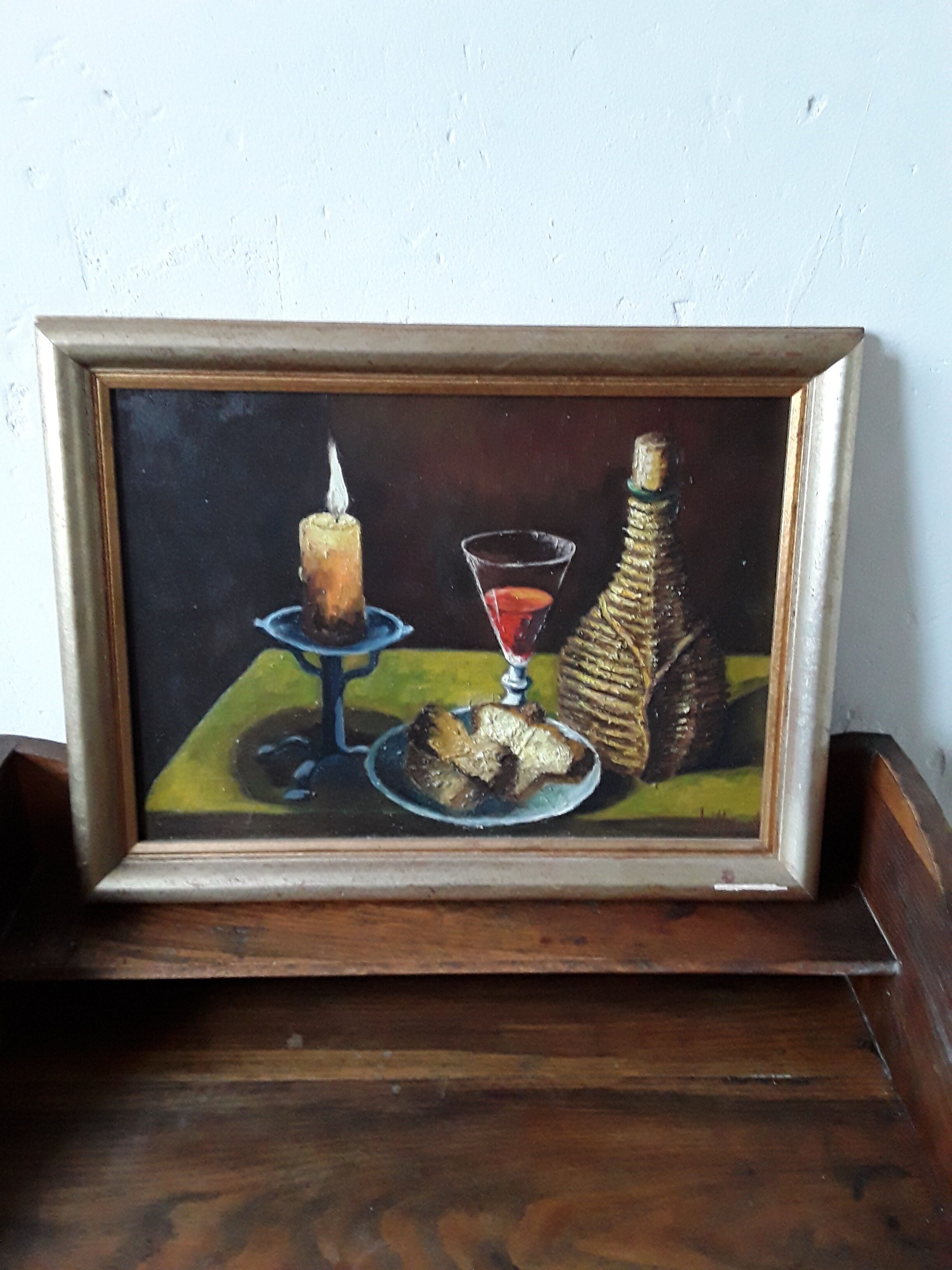 Still life oil painting