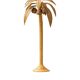 Lampadaire « cocotier/palmier » en rotin
