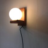 Three pine wall lights from the 80s