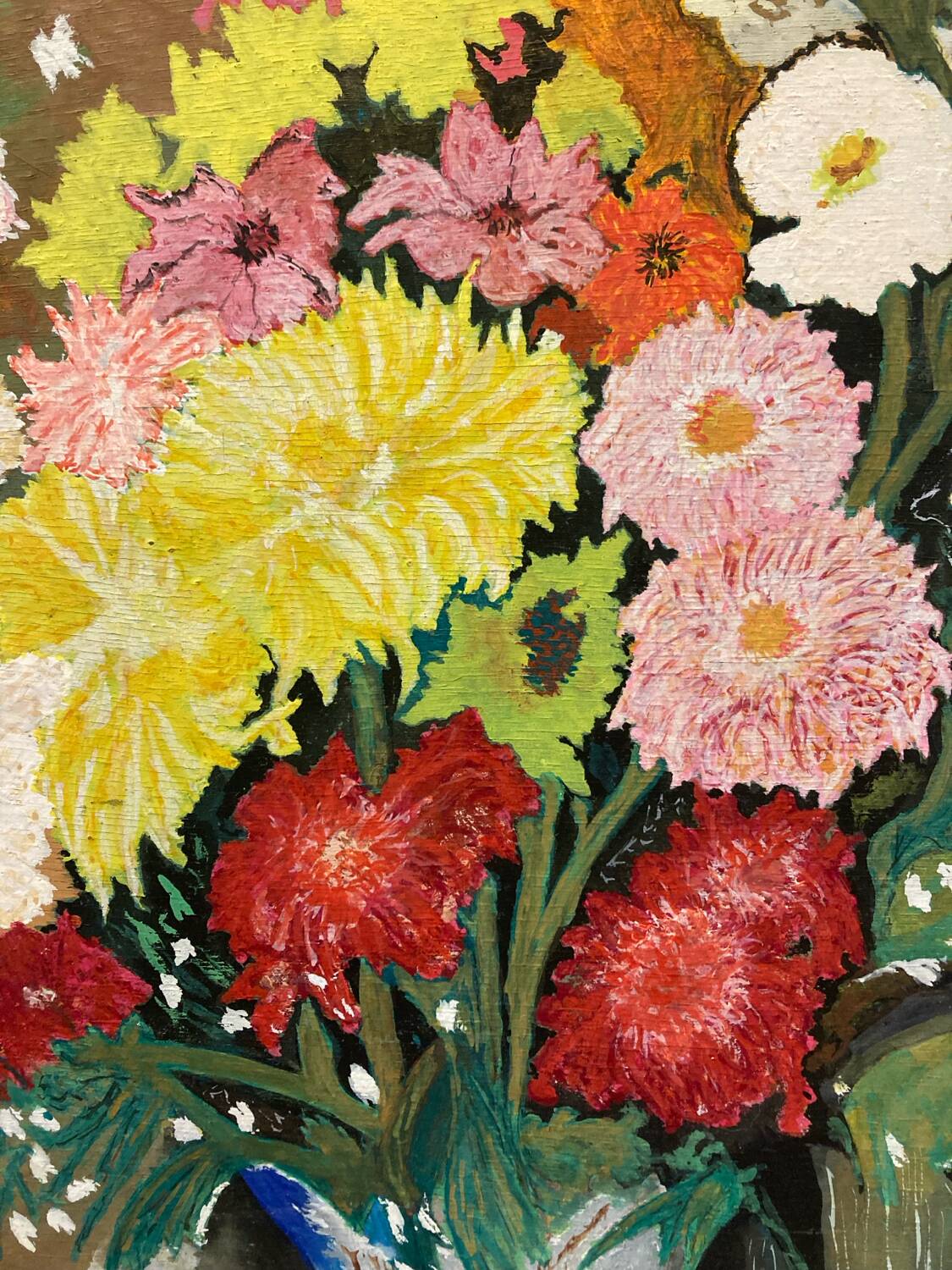 Flower bouquet painting