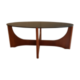 Designer coffee table Hugues Poignant 1960