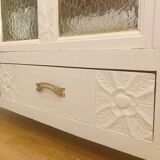 Petite armoire vitrine art déco
